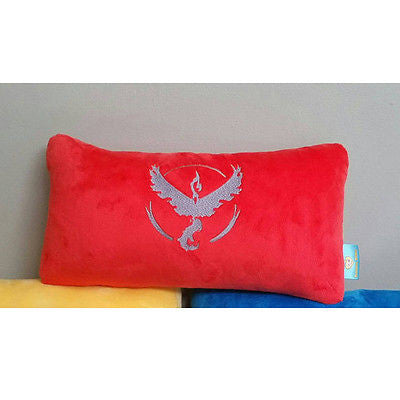 8X13inch Pokemon Go Team Valor Team Mystic Team Instinct Soft Stuffed Pillow Bolster Home Sofa Decor Cushion