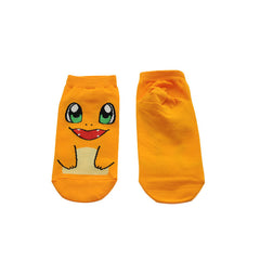 cute cartoon anime pokemon pikachu Charmander  Squirtle women's Fashion Cotton kiss Sock ankle